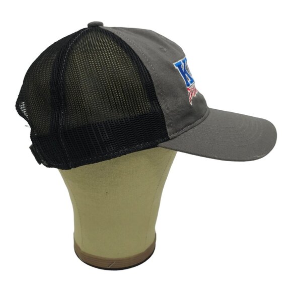 Kirk Brothers Power Sports Embroidered Logo Mesh Strapback Cap Trucker Baseball - Picture 11 of 13